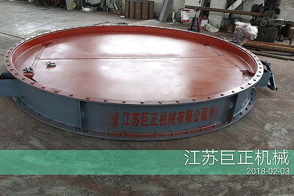 圓形擋板門（直徑270cm）完工了，準備發(fā)往江西客戶